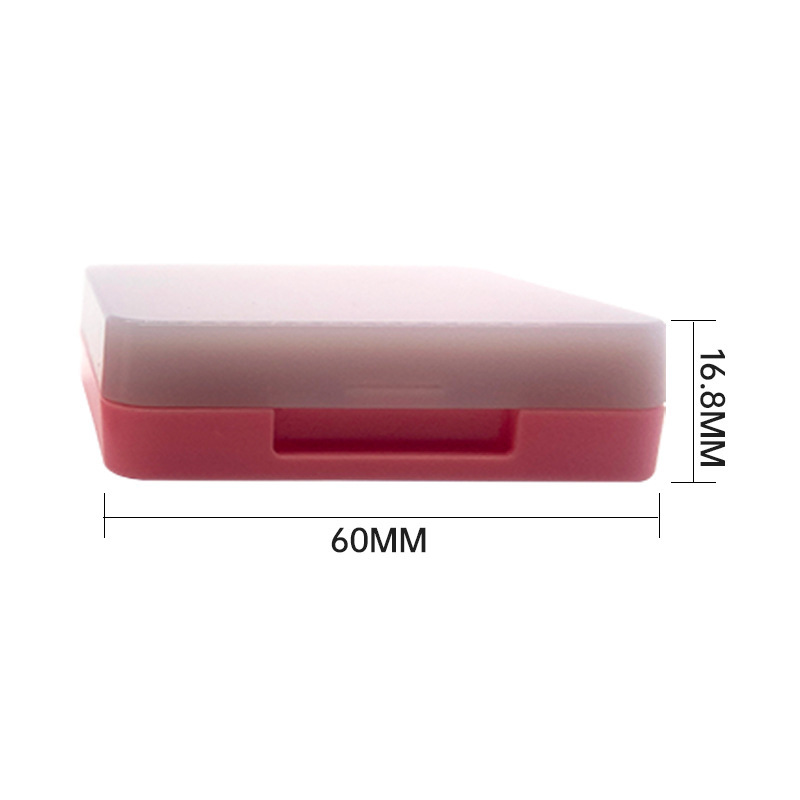 四方眼影盒包材化妆品包装空盒粉色便携翻盖彩妆眼影盒