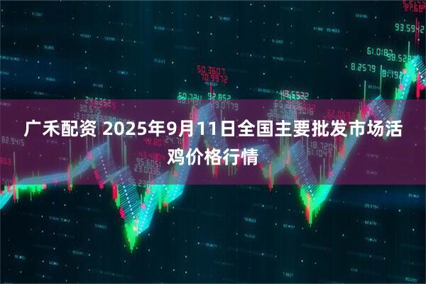 广禾配资 2025年9月11日全国主要批发市场活鸡价格行情